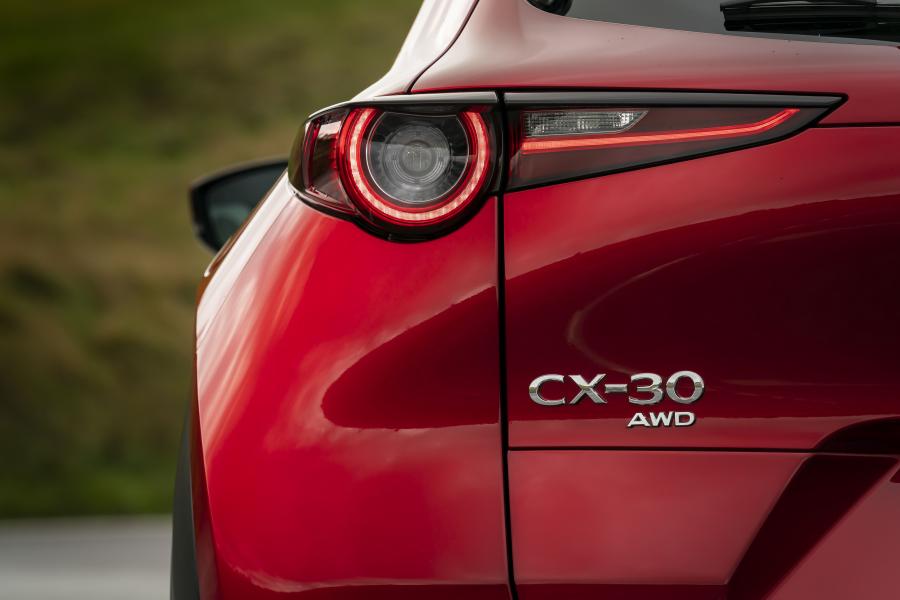 Детали экстерьера Mazda CX-30 Skyactiv-X 2019 года  (UK) (фото 32 из 82)